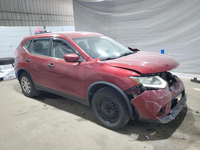 KNMAT2MV0GP606686 - 2016 NISSAN ROGUE S RED photo 4