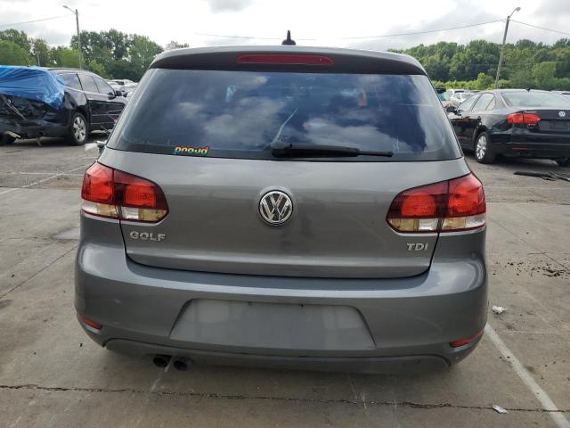 WVWMM7AJ6BW262532 - 2011 VOLKSWAGEN GOLF GRAY photo 6