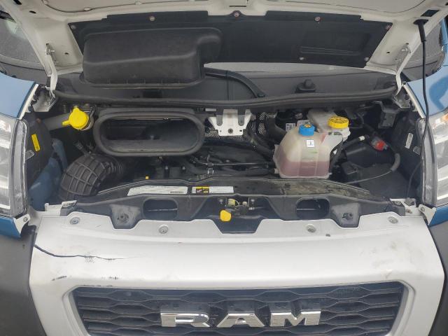 3C6LRVDG0NE109099 - 2022 RAM PROMASTER 2500 HIGH BLUE photo 12