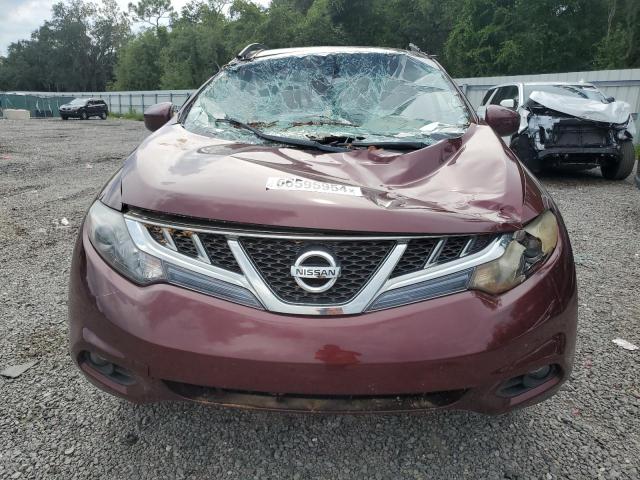 JN8AZ1MU4BW053673 - 2011 NISSAN MURANO S BURGUNDY photo 5