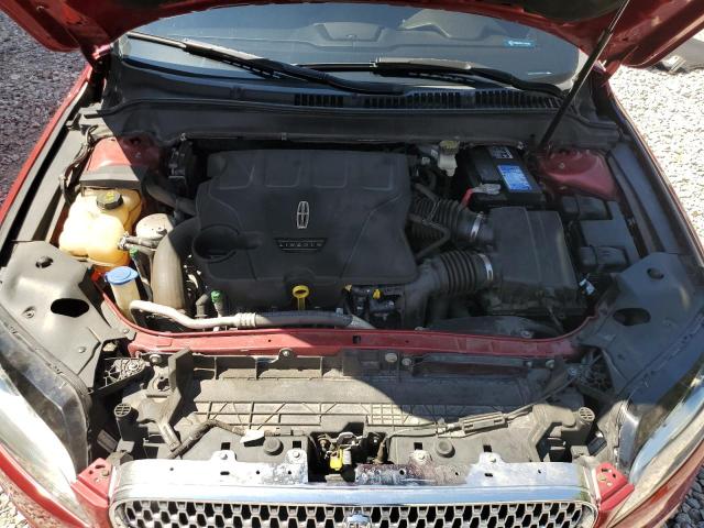 3LN6L5FCXHR619809 - 2017 LINCOLN MKZ RESERVE 红色 照片 11