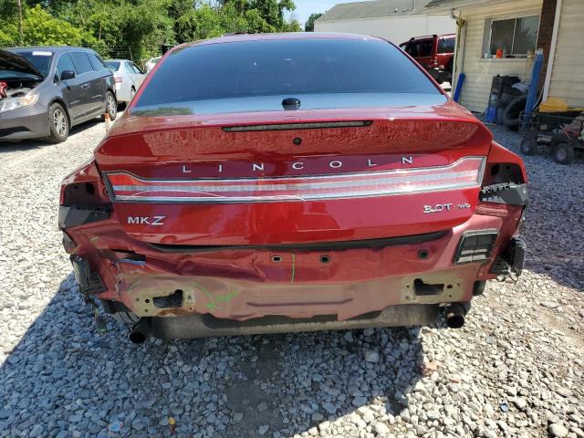 3LN6L5FCXHR619809 - 2017 LINCOLN MKZ RESERVE 红色 照片 6