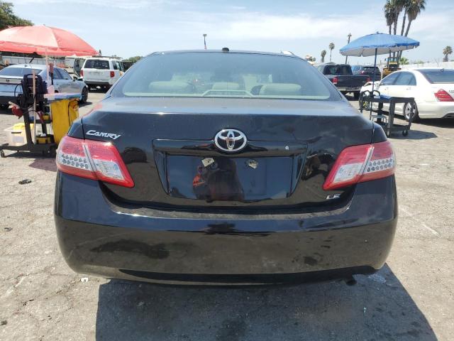 4T4BF3EK2AR025710 - 2010 TOYOTA CAMRY BASE BLACK photo 6