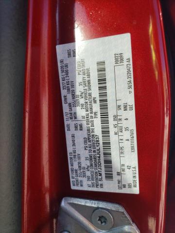 5LMTJ3DH4JUL12837 - 2018 LINCOLN MKC RESERVE Qırmızı foto 13