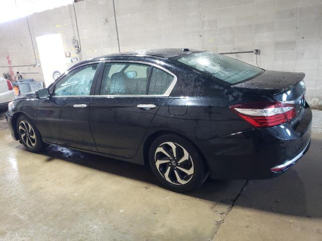 1HGCR2F82HA055519 - 2017 HONDA ACCORD EXL BLACK photo 2