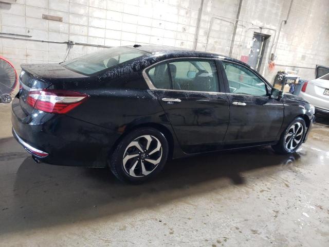 1HGCR2F82HA055519 - 2017 HONDA ACCORD EXL BLACK photo 3