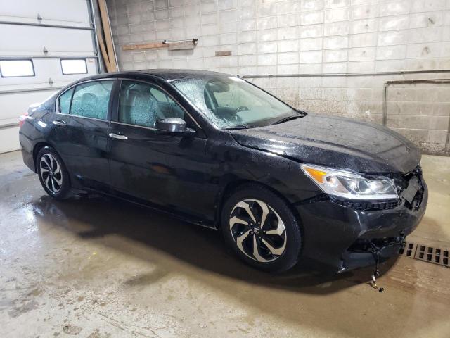 1HGCR2F82HA055519 - 2017 HONDA ACCORD EXL BLACK photo 4