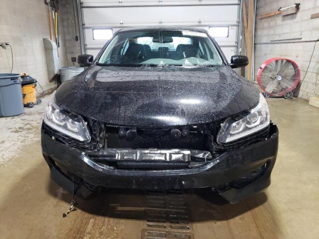 1HGCR2F82HA055519 - 2017 HONDA ACCORD EXL BLACK photo 5