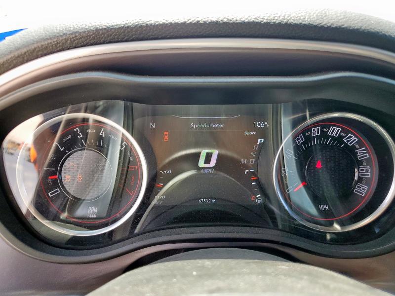 2C3CDZFJ0MH555719 - 2021 DODGE CHALLENGER R/T SCAT PACK BLUE photo 9