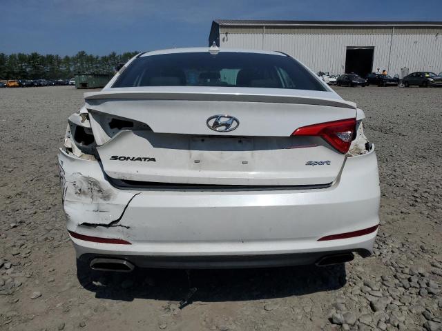 5NPE34AF0GH389839 - 2016 HYUNDAI SONATA SPORT თეთრი ფოტო 6