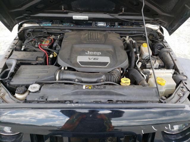 1C4HJWDG9HL677343 - 2017 JEEP WRANGLER UNLIMITED SPORT BLACK photo 12