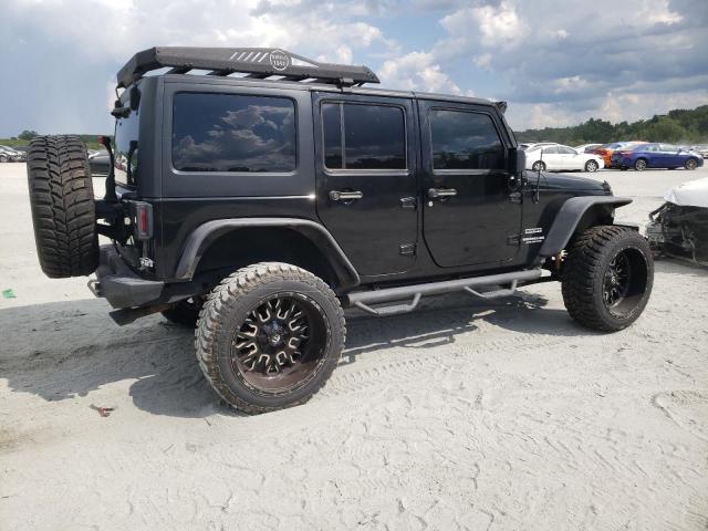 1C4HJWDG9HL677343 - 2017 JEEP WRANGLER UNLIMITED SPORT BLACK photo 3