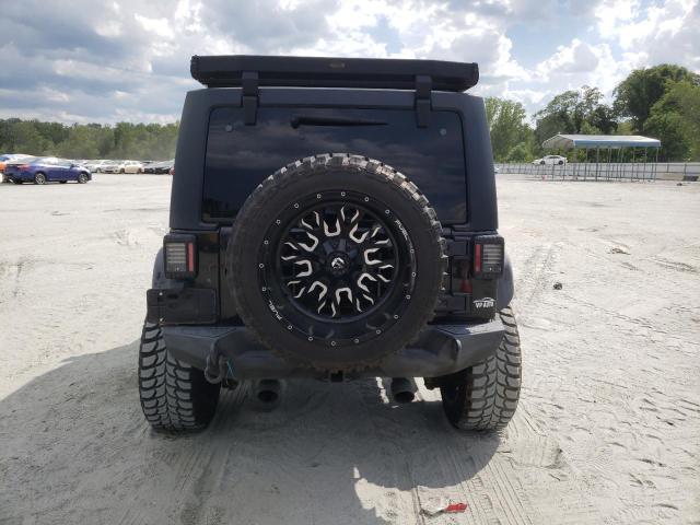 1C4HJWDG9HL677343 - 2017 JEEP WRANGLER UNLIMITED SPORT BLACK photo 6