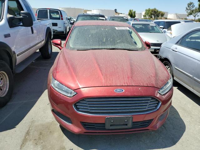 3FA6P0HRXDR362910 - 2013 FORD FUSION SE RED photo 5