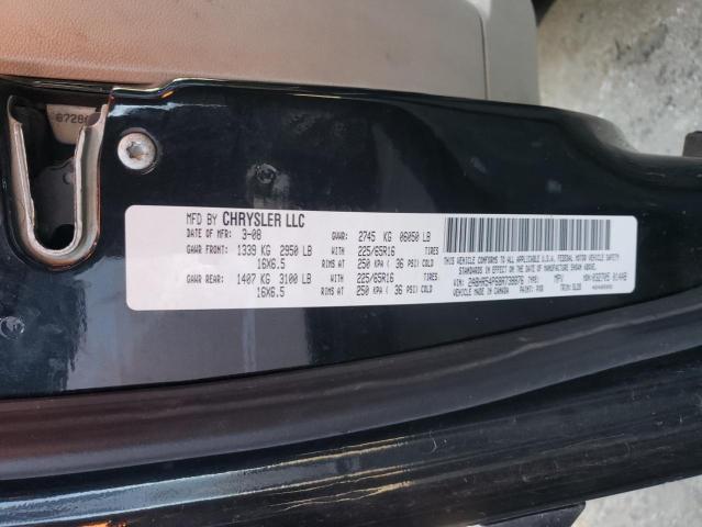 2A8HR54P68R738876 - 2008 CHRYSLER TOWN & COU TOURING 黑色 照片 10