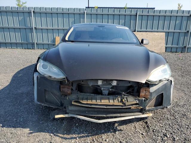 5YJSA1CNXDFP08766 - 2013 TESLA MODEL S 棕色 照片 5