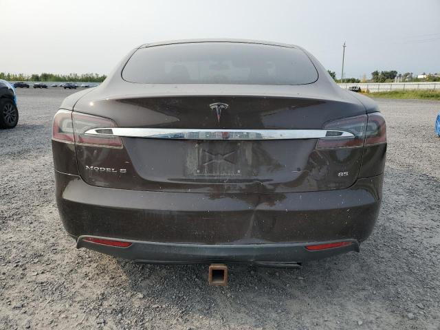 5YJSA1CNXDFP08766 - 2013 TESLA MODEL S 棕色 照片 6
