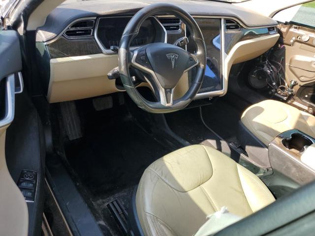 5YJSA1CNXDFP08766 - 2013 TESLA MODEL S 棕色 照片 8