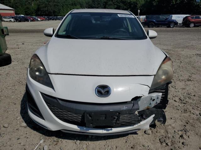 JM1BL1SG5A1271969 - 2010 MAZDA 3 I WHITE photo 5