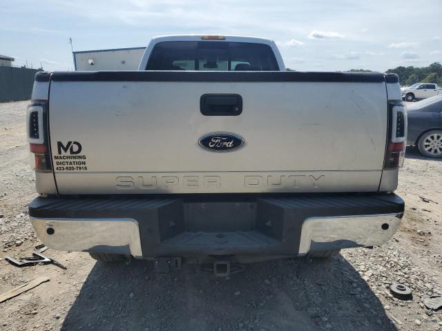 1FTWW31R08EC12984 - 2008 FORD F350 SRW SUPER DUTY SILVER photo 6