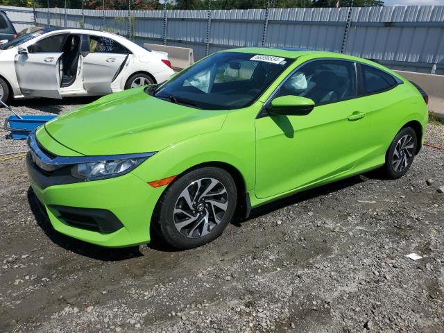 2HGFC4B04GH300718 - 2016 HONDA CIVIC LX GREEN photo 1