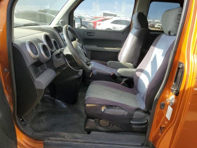 5J6YH28786L009622 - 2006 HONDA ELEMENT EX ORANGE photo 7