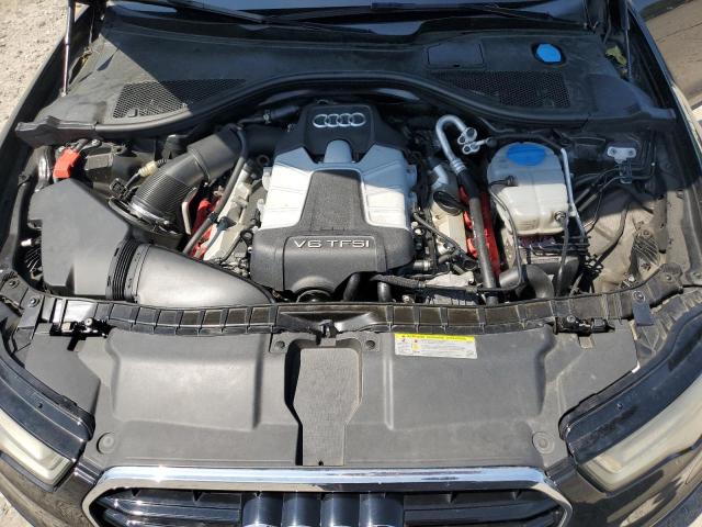 WAUHGAFC3EN140895 - 2014 AUDI A6 PRESTIGE შავი ფოტო 11