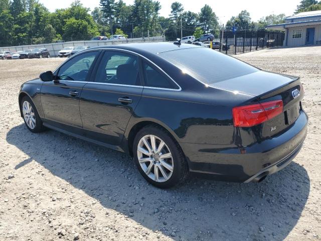WAUHGAFC3EN140895 - 2014 AUDI A6 PRESTIGE შავი ფოტო 2