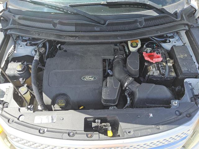 1FM5K7D82DGC43410 - 2013 FORD EXPLORER XLT WHITE photo 12