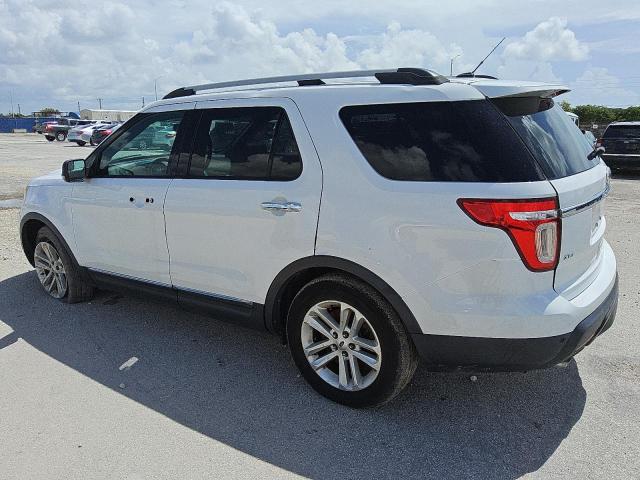 1FM5K7D82DGC43410 - 2013 FORD EXPLORER XLT WHITE photo 2