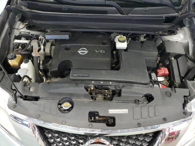 5N1AR2MM9FC615314 - 2015 NISSAN PATHFINDER S SILVER photo 12