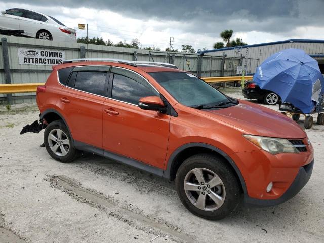 2T3WFREV2FW172441 - 2015 TOYOTA RAV4 XLE ORANGE photo 4