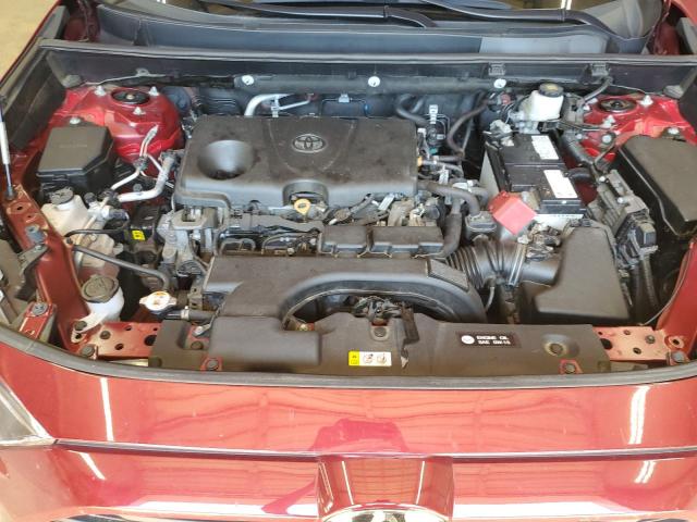2T3G1RFV9MW223335 - 2021 TOYOTA RAV4 LE 红色 照片 12