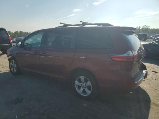 5TDKK3DC9FS543507 - 2015 TOYOTA SIENNA LE ბურგუნდია ფოტო 2