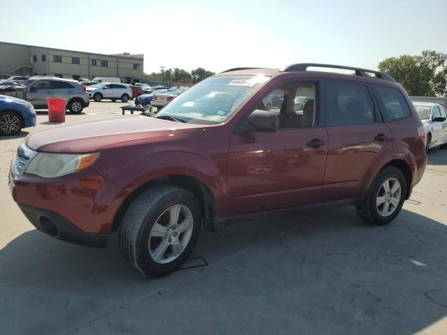 JF2SHABC3CH467550 - 2012 SUBARU FORESTER 2.5X BURGUNDY photo 1