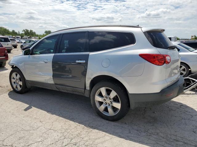 1GNKRGED8CJ416600 - 2012 CHEVROLET TRAVERSE LT SILVER photo 2