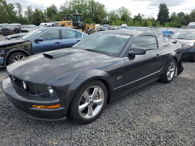 1ZVHT82H875233887 - 2007 FORD MUSTANG GT GRAY photo 1