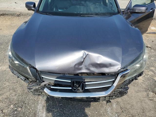 1HGCR2F8XDA048358 - 2013 HONDA ACCORD EXL GRAY photo 11