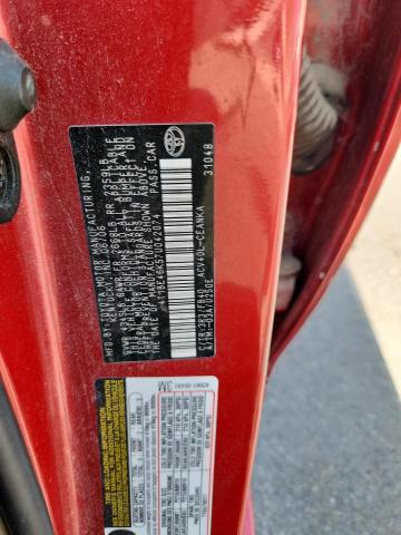 4T1BE46K57U042074 - 2007 TOYOTA CAMRY CE 红色 照片 12