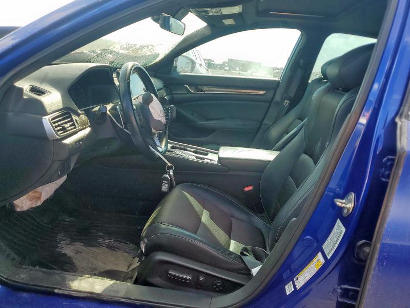 1HGCV2F32JA048270 - 2018 HONDA ACCORD SPORT Bleu photo 7