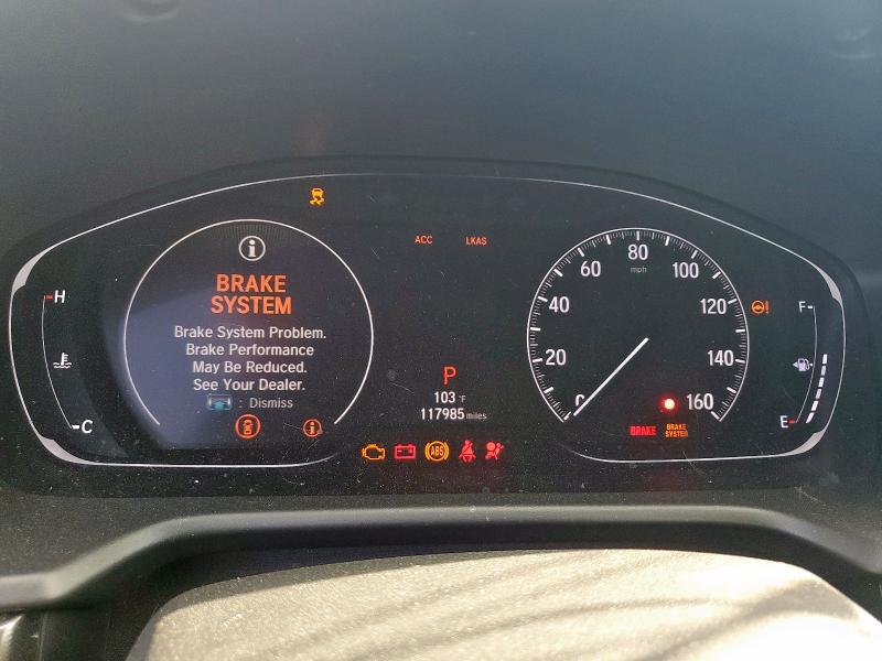 1HGCV2F32JA048270 - 2018 HONDA ACCORD SPORT Bleu photo 9