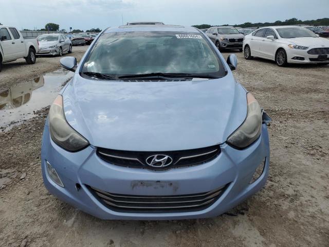 KMHDH4AE6DU678984 - 2013 HYUNDAI ELANTRA GLS BLUE photo 5