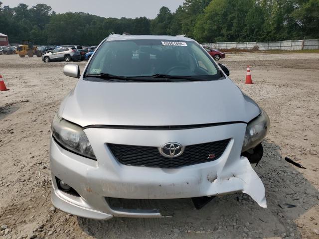 2T1BU40E89C097435 - 2009 TOYOTA COROLLA BASE SILVER photo 5