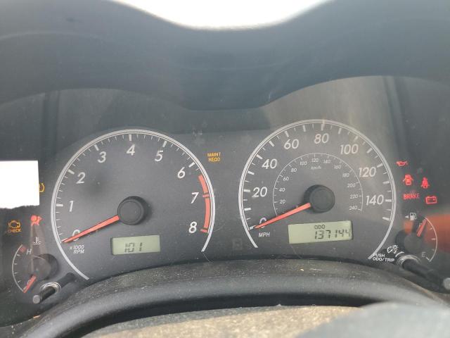 2T1BU40E89C097435 - 2009 TOYOTA COROLLA BASE SILVER photo 9