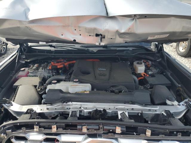 5TFMC5DB8RX069332 - 2024 TOYOTA TUNDRA CREWMAX PLATINUM Silber Foto 11