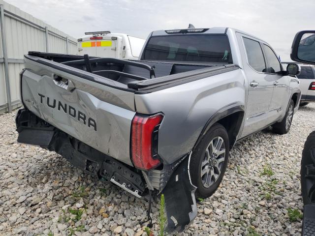 5TFMC5DB8RX069332 - 2024 TOYOTA TUNDRA CREWMAX PLATINUM Silber Foto 3