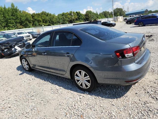3VW2B7AJ8HM338822 - 2017 VOLKSWAGEN JETTA S GRAY photo 2