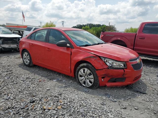 1G1PA5SH7E7449131 - 2014 CHEVROLET CRUZE LS RED photo 4