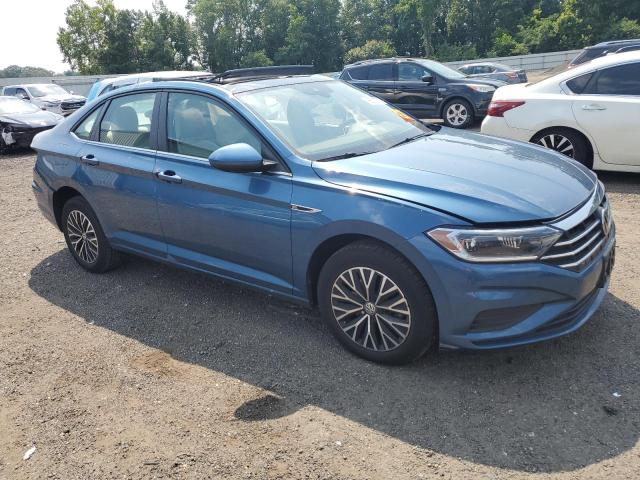 3VWE57BU7KM230678 - 2019 VOLKSWAGEN JETTA SEL ლურჯი ფოტო 4