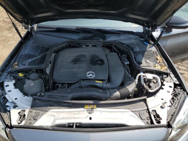 WDDWJ8EB0KF828071 - 2019 MERCEDES-BENZ C 300 4MATIC GRAY photo 11